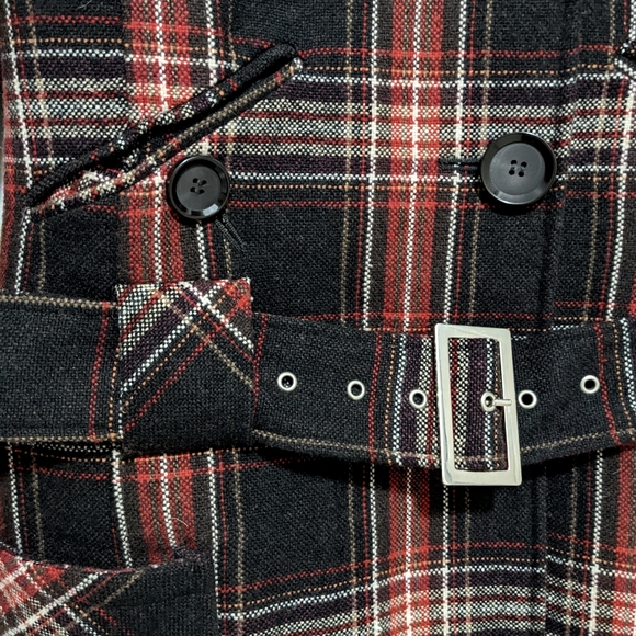 Wool Blend Pea Coat - Picture 7 of 8